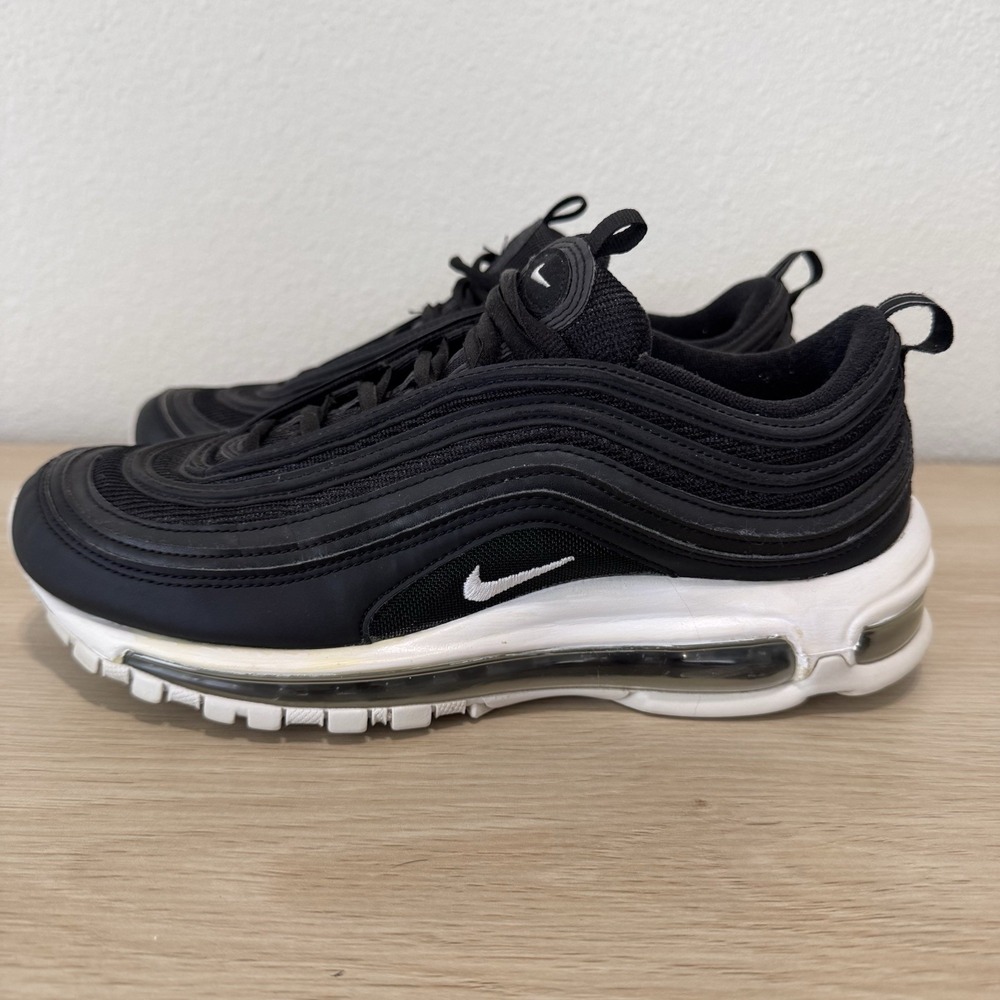 NIKE AIR MAX 97 Women's  BLACK-WHITE‎ Size 7.5 [921826-001] 2018